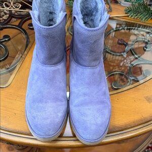 UGG Lavender Suede Boots